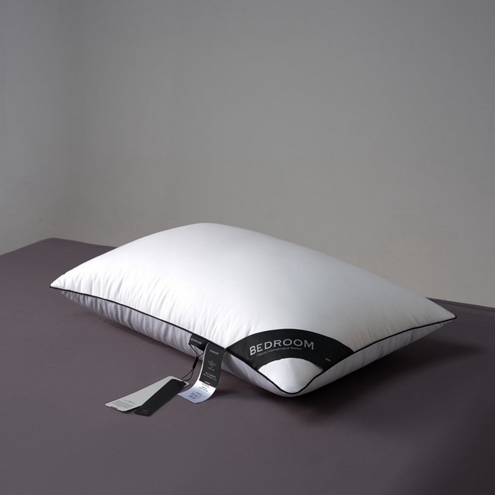 91家纺网 家纺一手货源 找家纺 （总）境月枕芯坊 2025新款黑标羽绒枕单边舒适款枕头枕芯