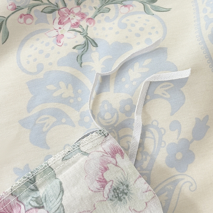 91家纺网 家纺一手货源 找家纺 宇彬家纺 2025新款13070全棉纯棉印花单被套一字绣工艺款 一字绣 琉璃如梦