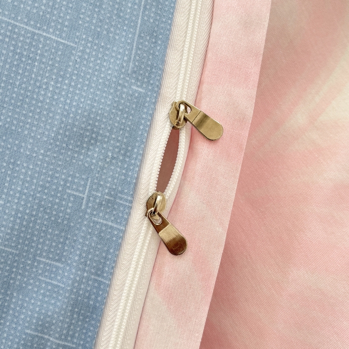 91家纺网 家纺一手货源 找家纺 宇彬家纺 2025新款13070全棉纯棉印花单被套一字绣工艺款 一字绣 慕夏