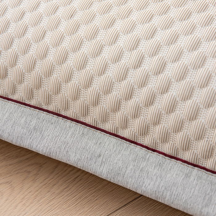 91家纺网 家纺一手货源 找家纺 织布人 2025新款夏季冰丝凉感冰豆豆枕套单品枕套枕套单件 海豚-驼色