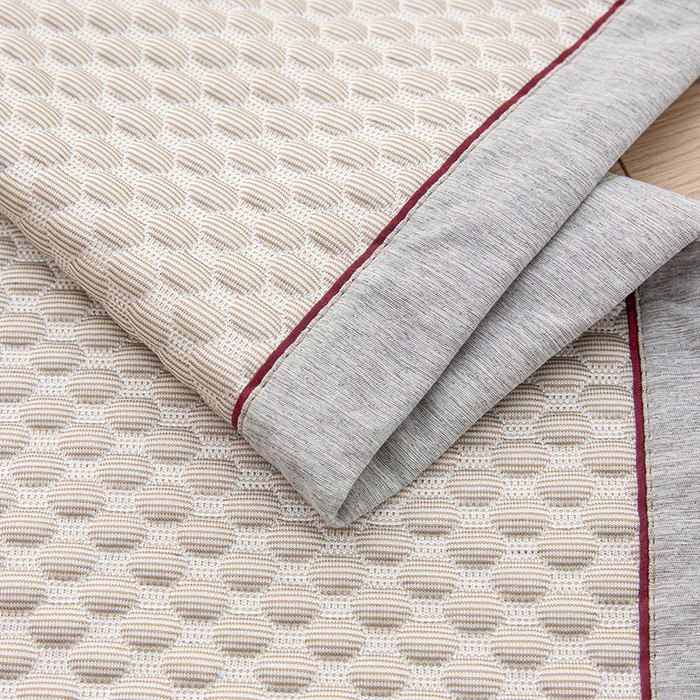 91家纺网 家纺一手货源 找家纺 织布人 2025新款夏季冰丝凉感冰豆豆枕套单品枕套枕套单件 海豚-驼色