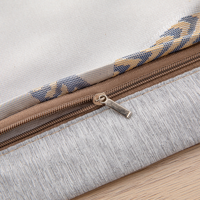 91家纺网 家纺一手货源 找家纺 织布人 2025新款夏季冰丝凉感冰豆豆枕套单品枕套枕套单件 海豚-驼色