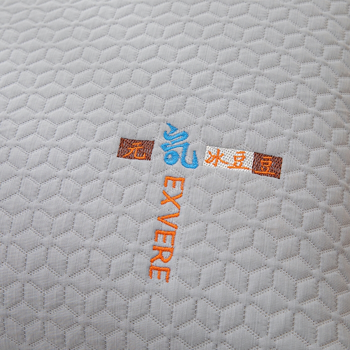 91家纺网 家纺一手货源 找家纺 织布人 2025新款夏季冰丝凉感冰豆豆枕套单品枕套枕套单件 元气冰豆豆-灰