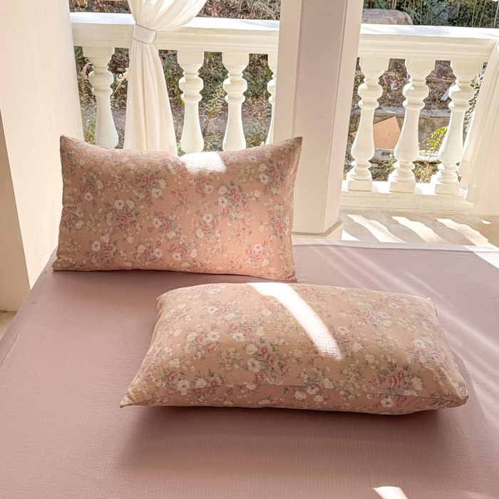 91家纺网 家纺一手货源 找家纺 韩巢家纺 2025热销新款云感双层纱单件被套-（提供卖家秀） 爱如星辰