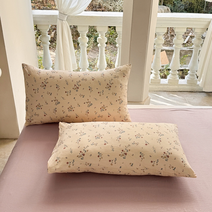 91家纺网 家纺一手货源 找家纺 韩巢家纺 2025热销新款云感双层纱单件被套-（提供卖家秀） 春风十里