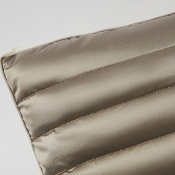 91家纺网 家纺一手货源 找家纺 境月2025新款锦氨黑苦荞麦枕 锦氨黑苦荞—灰高度（15-18cm)