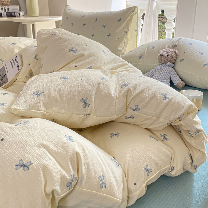 91家纺网 家纺一手货源 找家纺 韩巢家纺 2025热销新款云感双层纱单件被套-（提供卖家秀） 兰相思