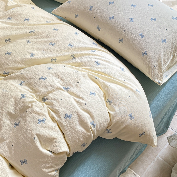 91家纺网 家纺一手货源 找家纺 韩巢家纺 2025热销新款云感双层纱单件被套-（提供卖家秀） 兰相思