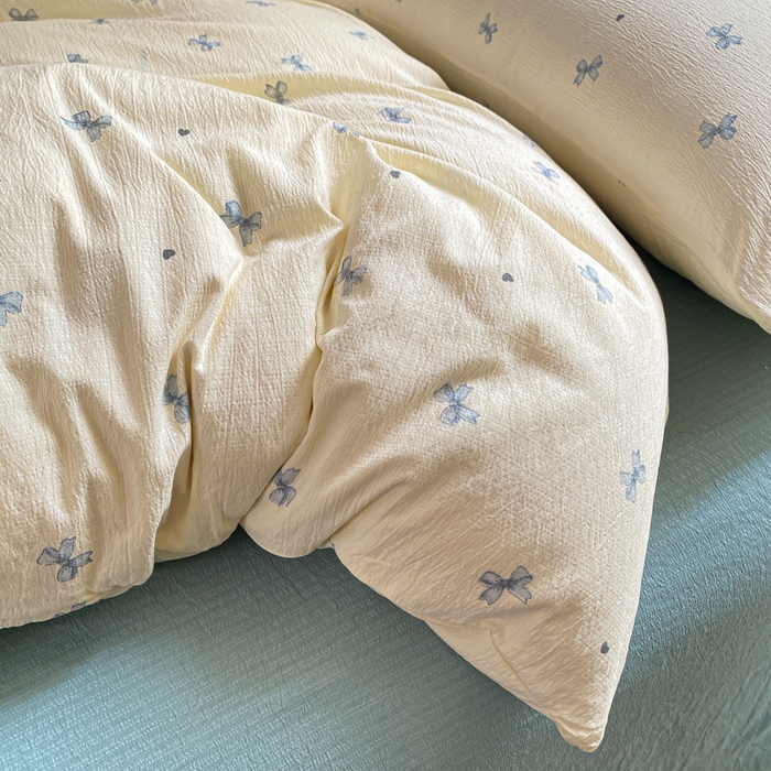 91家纺网 家纺一手货源 找家纺 韩巢家纺 2025热销新款云感双层纱单件被套-（提供卖家秀） 兰相思