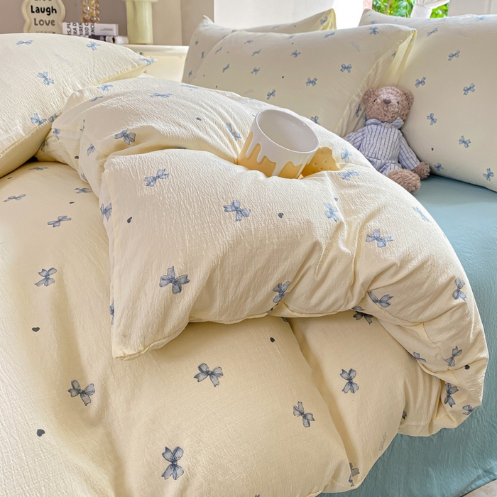 91家纺网 家纺一手货源 找家纺 韩巢家纺 2025热销新款云感双层纱单件被套-（提供卖家秀） 兰相思