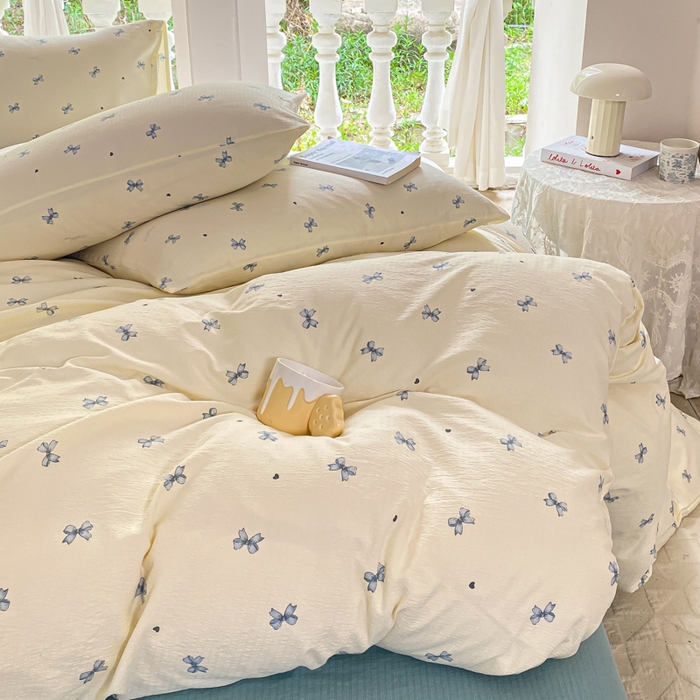 91家纺网 家纺一手货源 找家纺 韩巢家纺 2025热销新款云感双层纱单件被套-（提供卖家秀） 兰相思