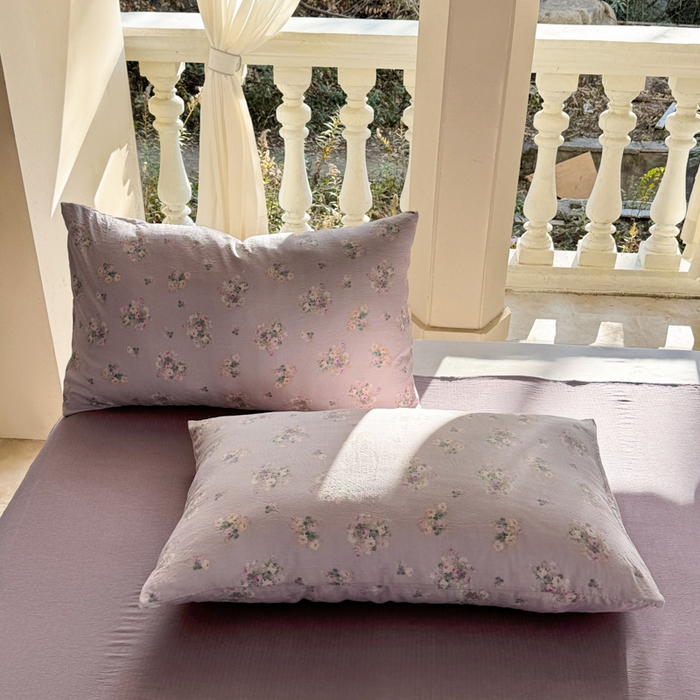 91家纺网 家纺一手货源 找家纺 韩巢家纺 2025热销新款云感双层纱单件被套-（提供卖家秀） 奶油味的暗恋