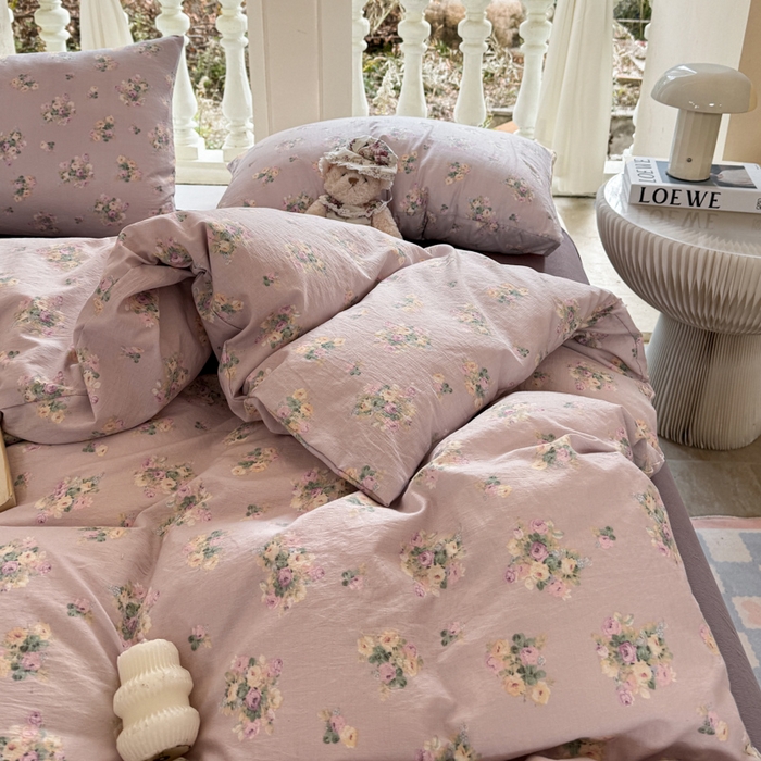 91家纺网 家纺一手货源 找家纺 韩巢家纺 2025热销新款云感双层纱单件被套-（提供卖家秀） 奶油味的暗恋