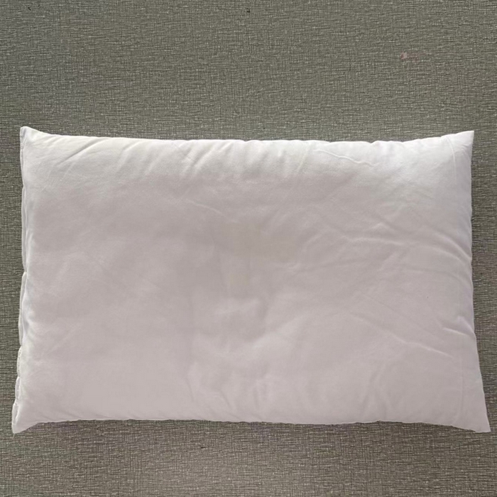 棉造家居2025新款新疆长绒棉枕芯幼儿园学生枕头 白色40*60