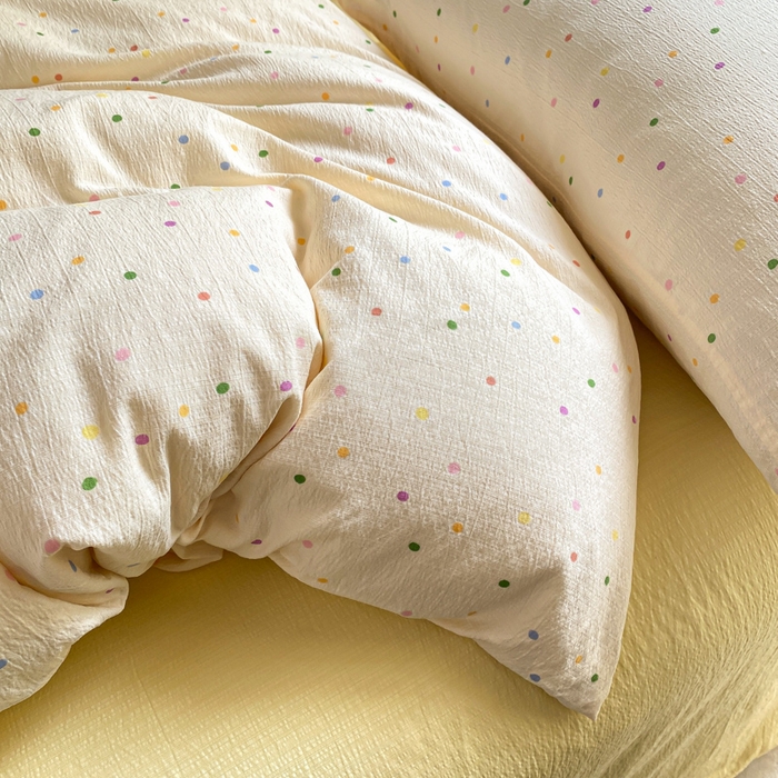 91家纺网 家纺一手货源 找家纺 （总）韩巢家纺 2025热销新款云感双层纱单件被套-（提供卖家秀）