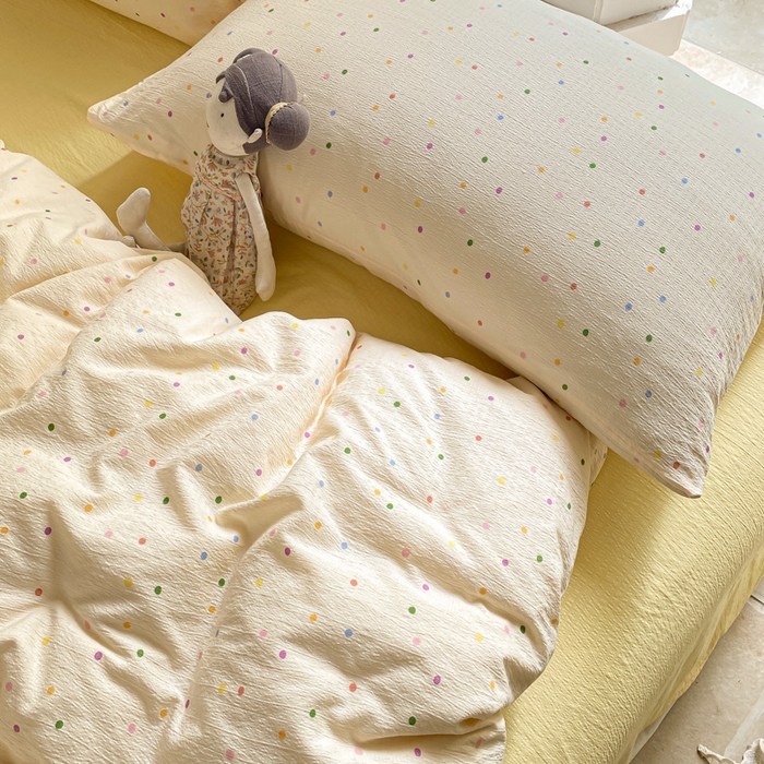 91家纺网 家纺一手货源 找家纺 （总）韩巢家纺 2025热销新款云感双层纱单件被套-（提供卖家秀）