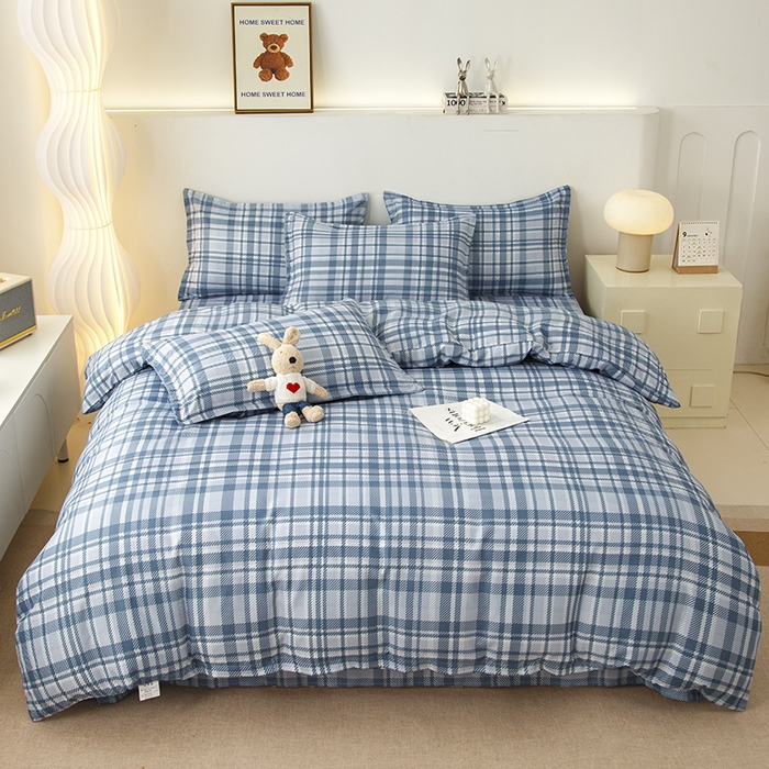 91家纺网 家纺一手货源 找家纺 （总）佑泽家纺 2025活性印花芦荟棉四件套