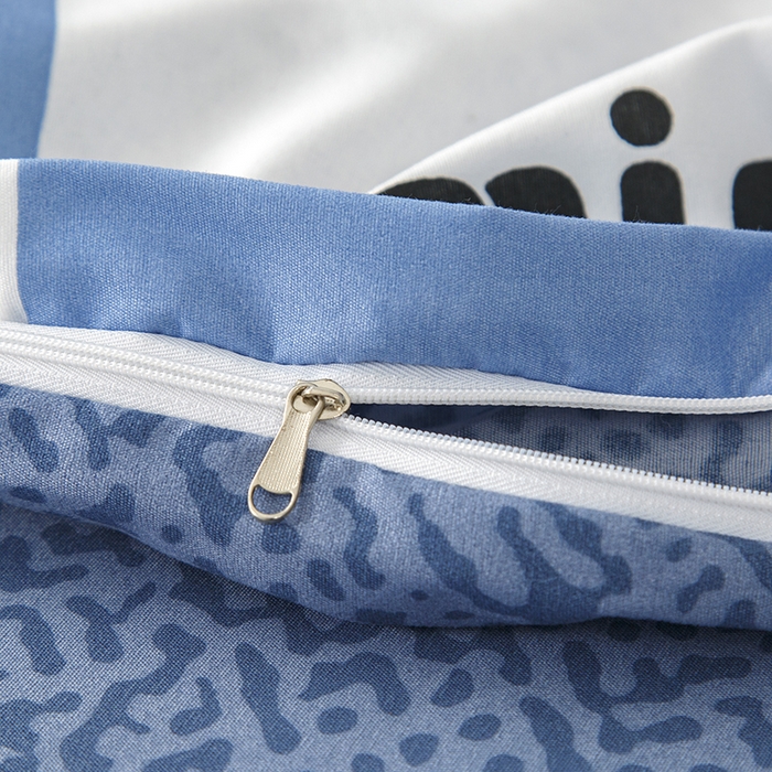 91家纺网 家纺一手货源 找家纺 佑泽家纺 2025活性印花芦荟棉四件套 小可爱