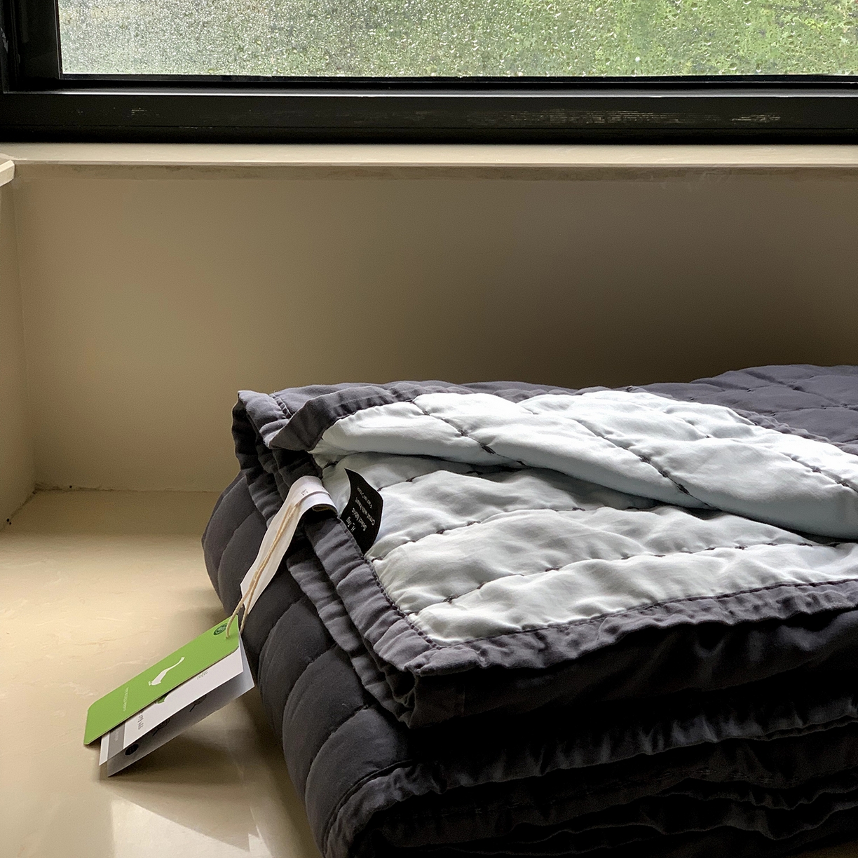 91家纺网 家纺一手货源 找家纺 汇庭 2025新款莱赛尔懒人被系列 汇深蓝