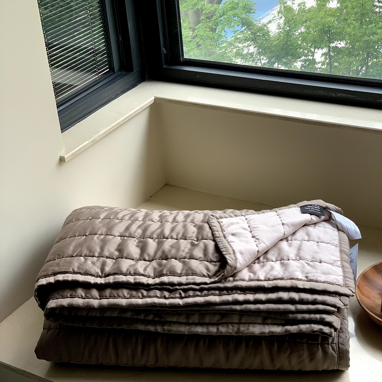 91家纺网 家纺一手货源 找家纺 汇庭 2025新款莱赛尔懒人被系列 卡竹亭