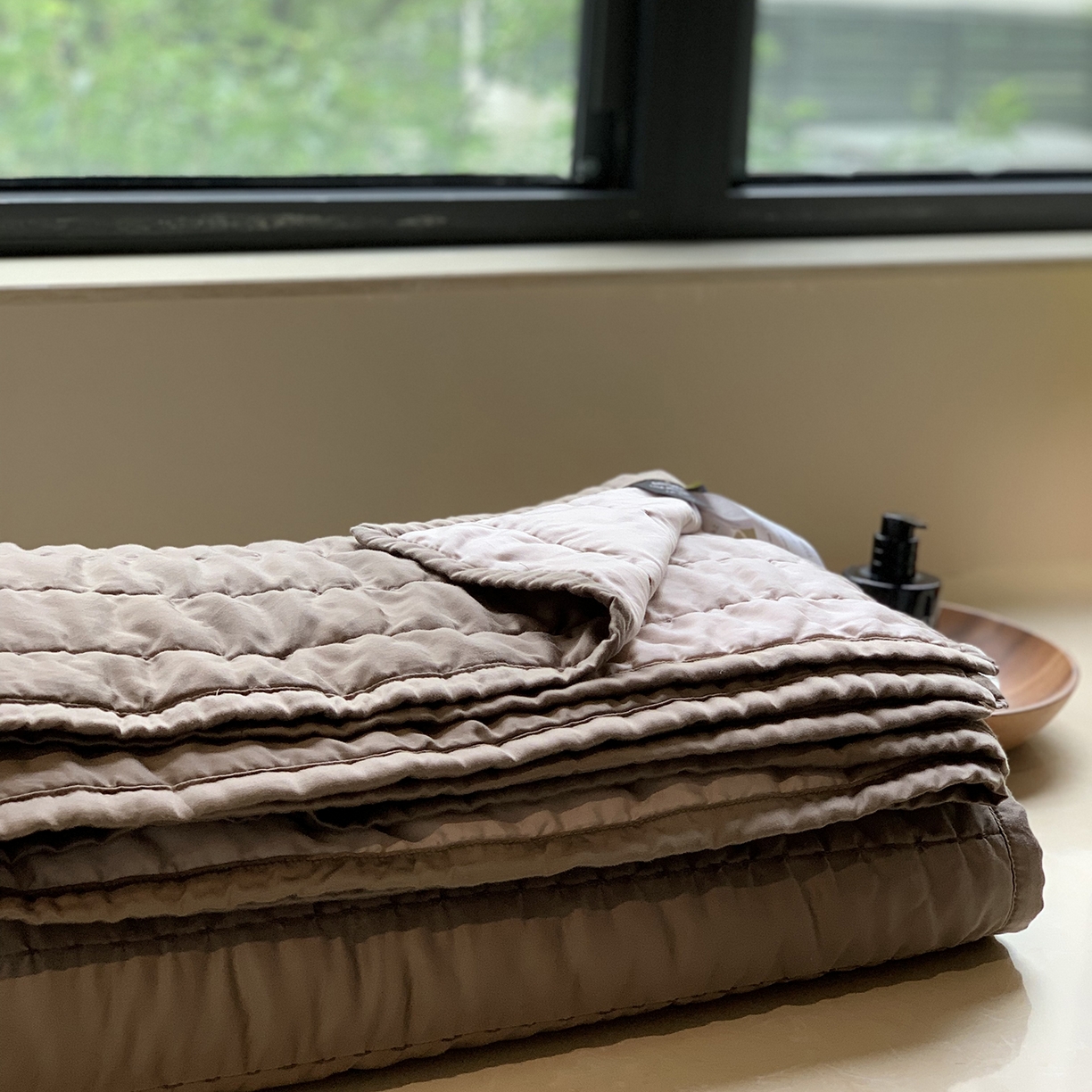 91家纺网 家纺一手货源 找家纺 汇庭 2025新款莱赛尔懒人被系列 卡竹亭