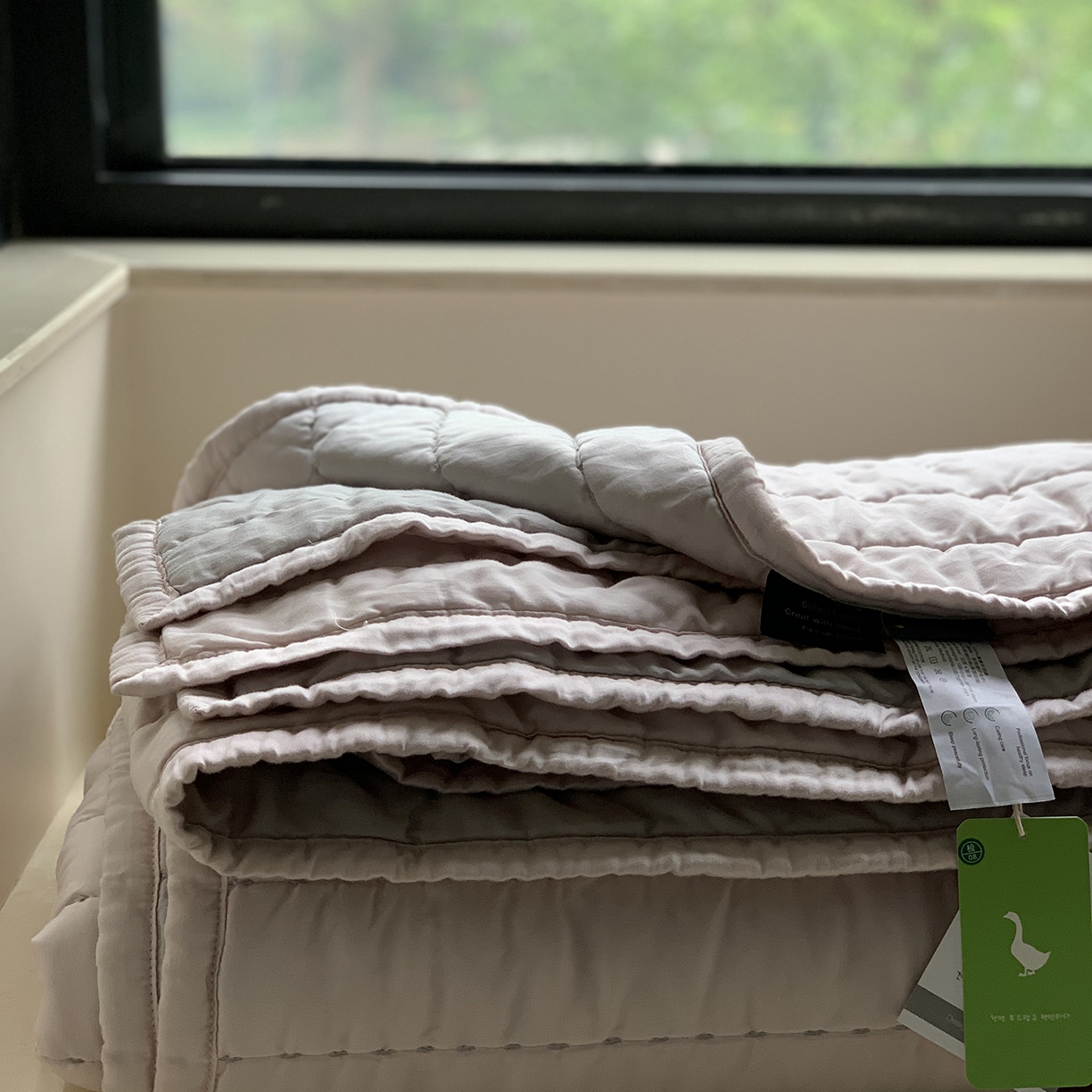 91家纺网 家纺一手货源 找家纺 汇庭 2025新款莱赛尔懒人被系列 邂逅粉