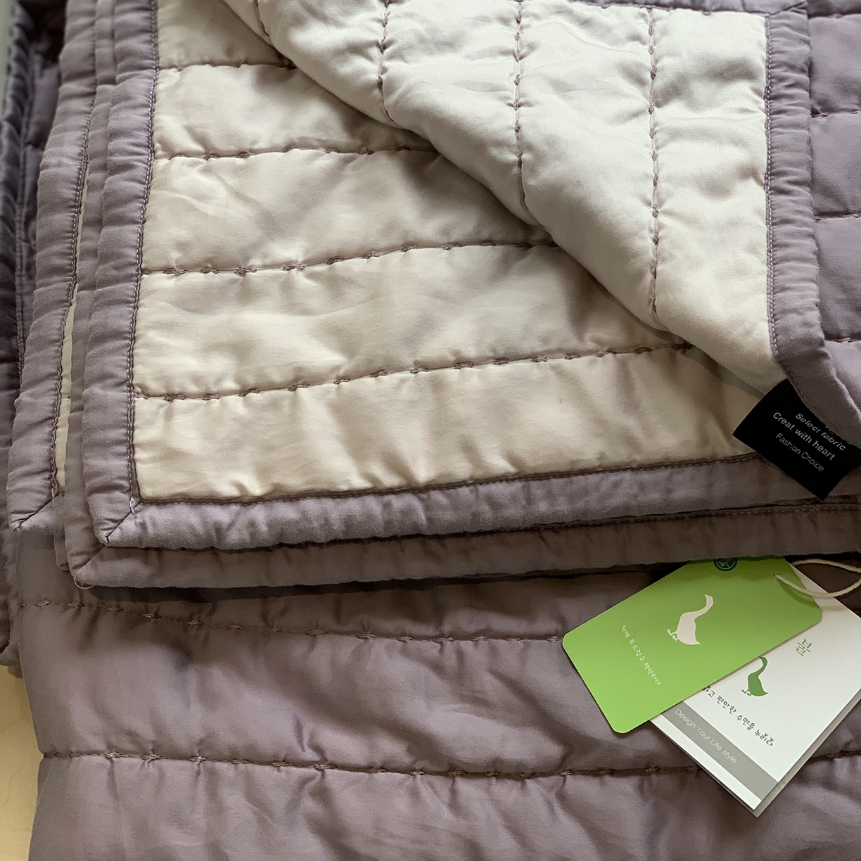 91家纺网 家纺一手货源 找家纺 汇庭 2025新款莱赛尔懒人被系列 星黛紫