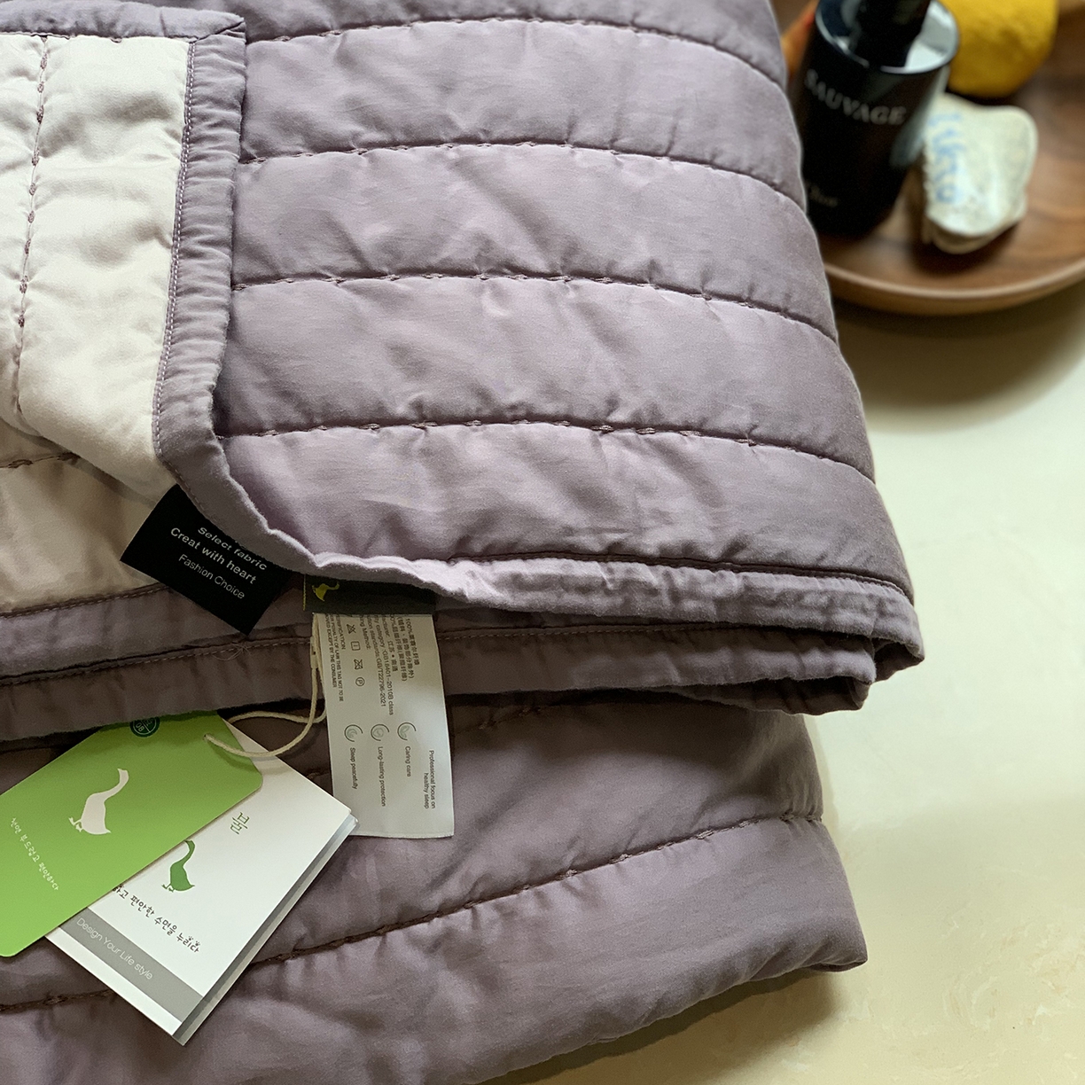 91家纺网 家纺一手货源 找家纺 汇庭 2025新款莱赛尔懒人被系列 星黛紫