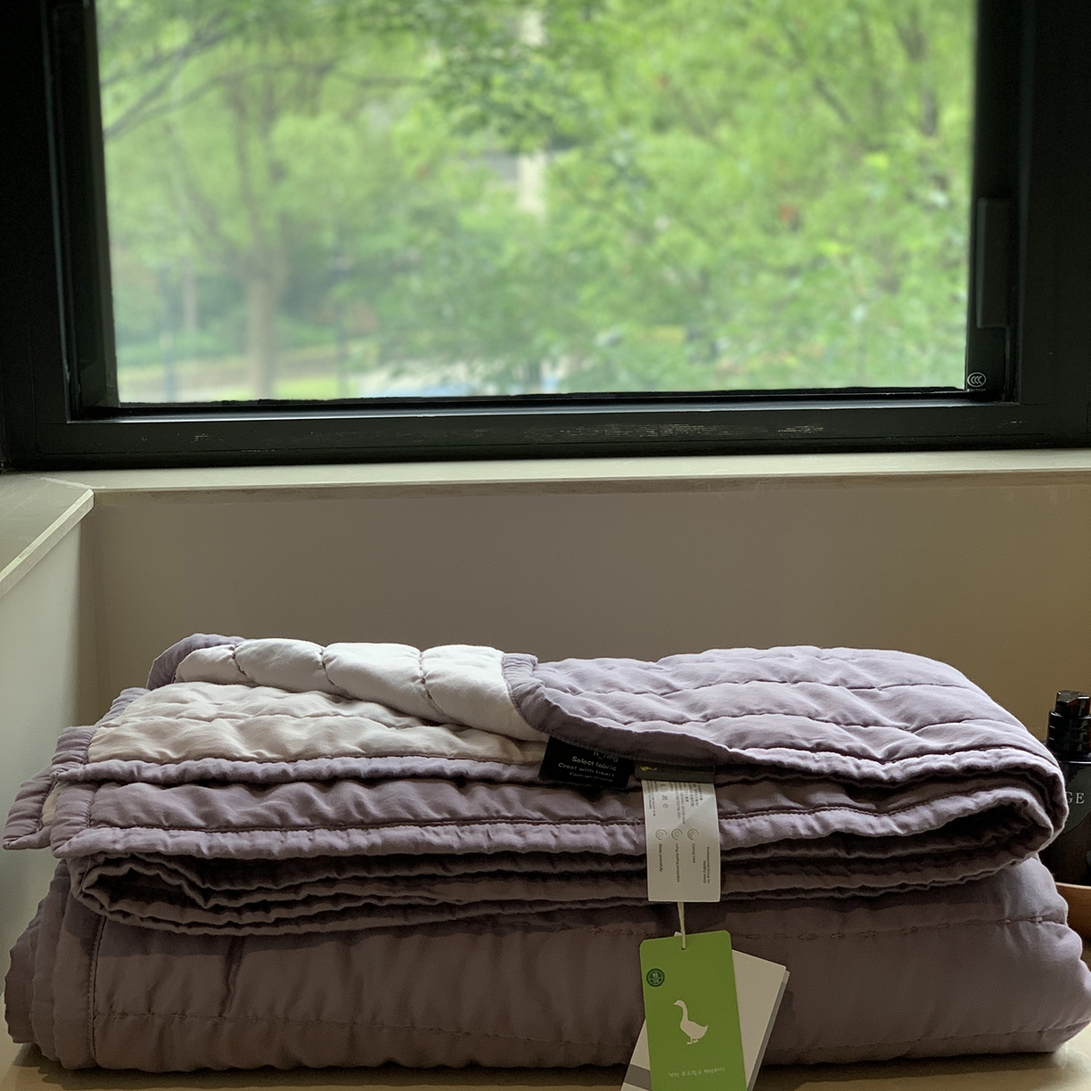 91家纺网 家纺一手货源 找家纺 汇庭 2025新款莱赛尔懒人被系列 星黛紫