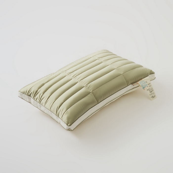 91家纺网 家纺一手货源 找家纺 境月2025新款锦氨护颈枕决明子黑苦荞枕头枕芯 锦氨决明子枕--绿色使用高度12-15cm