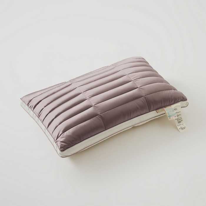 91家纺网 家纺一手货源 找家纺 境月2025新款锦氨护颈枕决明子黑苦荞枕头枕芯 锦氨决明子枕--紫色使用高度12-15cm