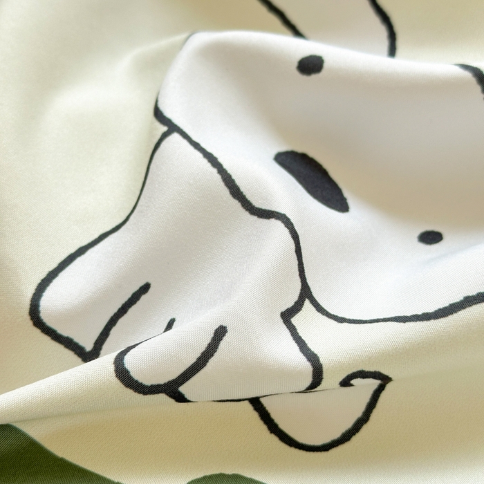 91家纺网 家纺一手货源 找家纺 一霖家纺 2025新款高克重云朵棉大版数码带脚丫四件套 大版-调皮的小新