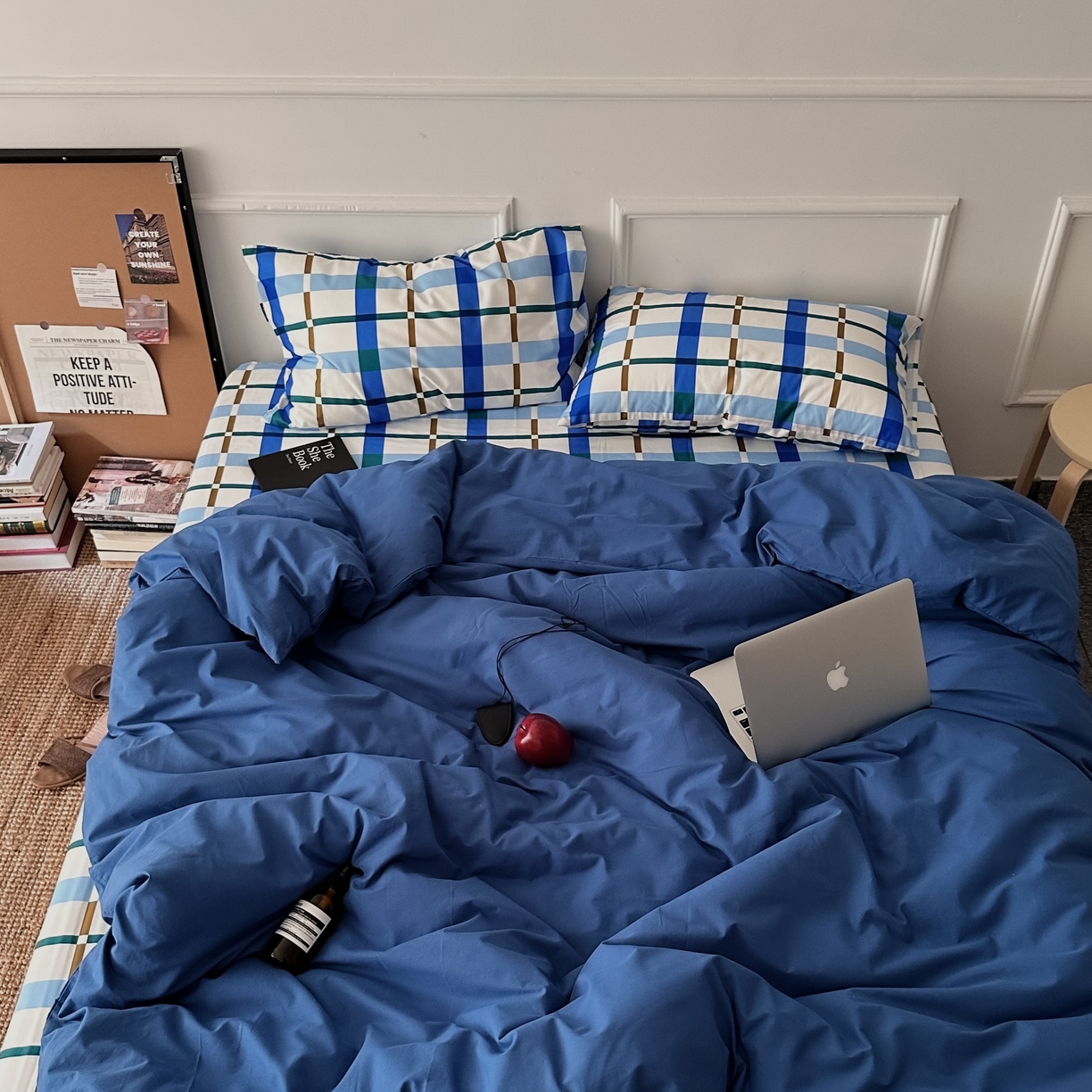 91家纺网 家纺一手货源 找家纺 （总）柚可家居 2025新款40支色织水洗棉四件套-尼维格调