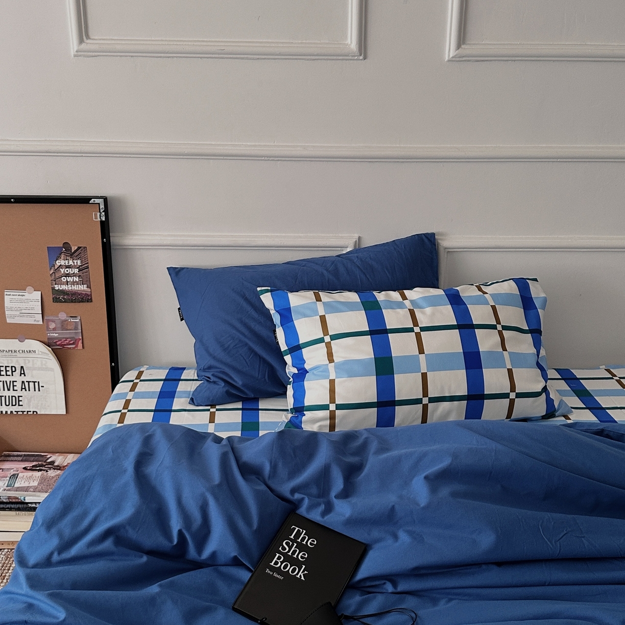 91家纺网 家纺一手货源 找家纺 （总）柚可家居 2025新款40支色织水洗棉四件套-尼维格调