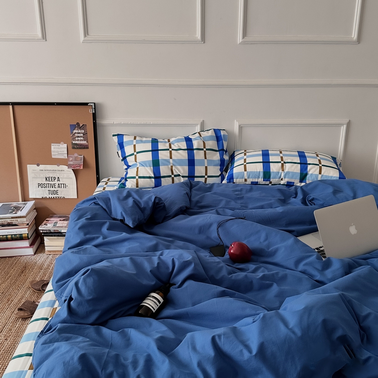 91家纺网 家纺一手货源 找家纺 （总）柚可家居 2025新款40支色织水洗棉四件套-尼维格调