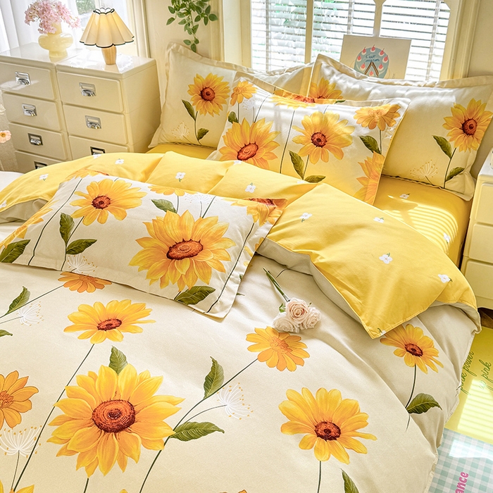 91家纺网 家纺一手货源 找家纺 优逸 2025新款植物羊绒单被套 春风里