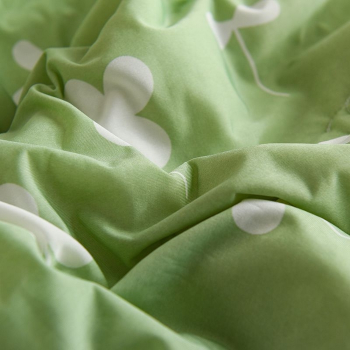 91家纺网 家纺一手货源 找家纺 悦织湾家纺 2025新款A类凉感丝床裙款乳胶凉席席子夏被夏凉被空调被四件套 花束