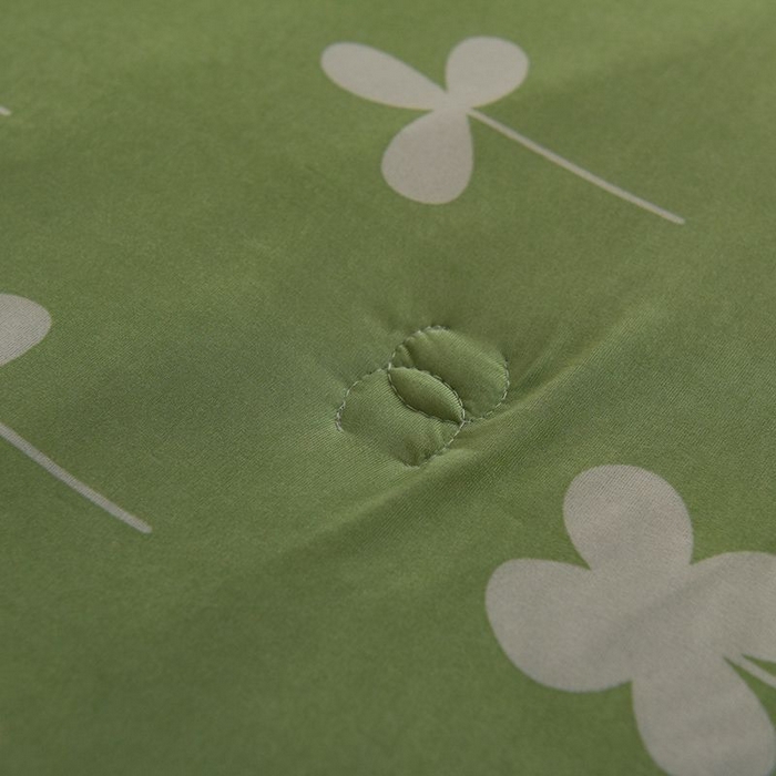 91家纺网 家纺一手货源 找家纺 悦织湾家纺 2025新款A类凉感丝床裙款乳胶凉席席子夏被夏凉被空调被四件套 花束