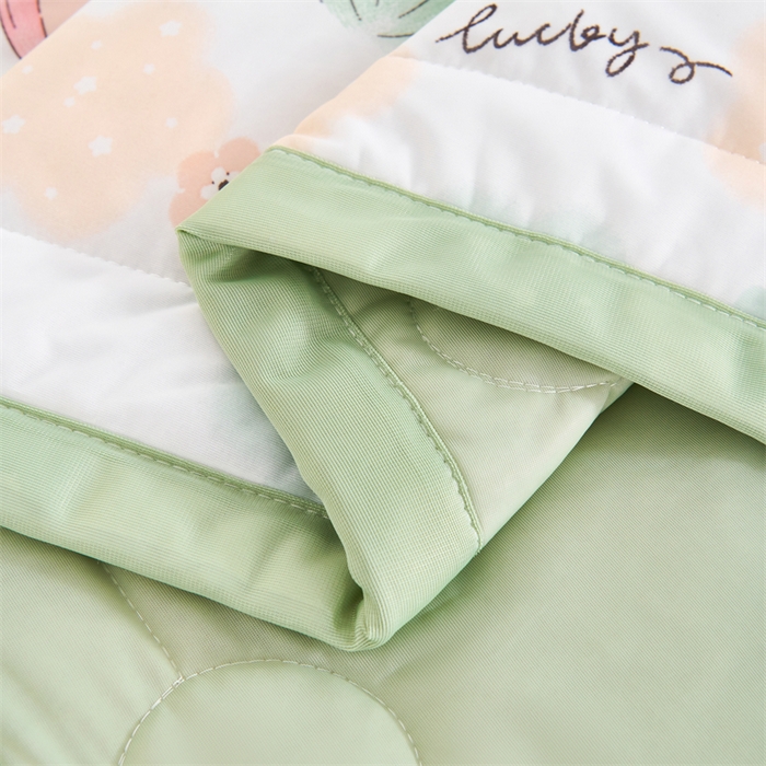 91家纺网 家纺一手货源 找家纺 （总）织布人 2025新款夏被A类凉感丝印花夏凉被空调被双面凉感单夏被子被芯