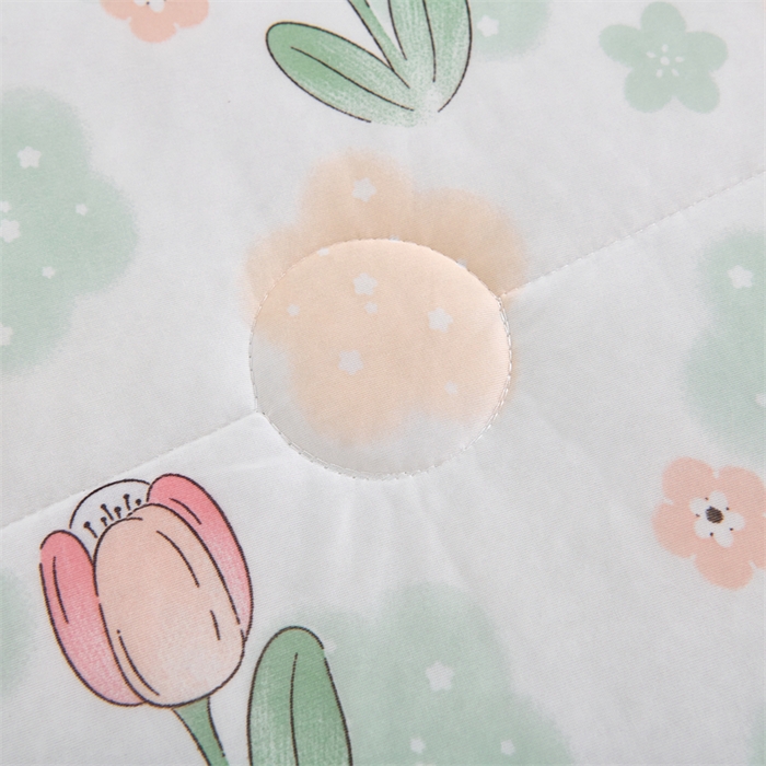 91家纺网 家纺一手货源 找家纺 织布人 2025新款夏被A类凉感丝印花夏凉被空调被双面凉感单夏被子被芯 A类凉感夏被-富贵满园