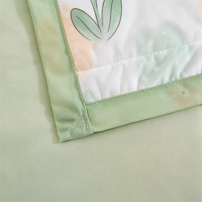 91家纺网 家纺一手货源 找家纺 织布人 2025新款夏被A类凉感丝印花夏凉被空调被双面凉感单夏被子被芯 A类凉感夏被-富贵满园