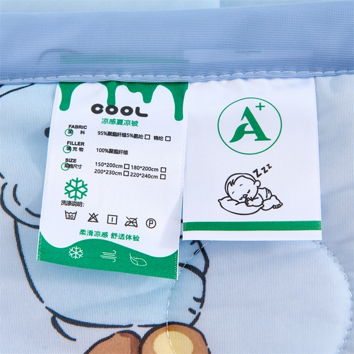 91家纺网 家纺一手货源 找家纺 织布人 2025新款夏被A类凉感丝印花夏凉被空调被双面凉感单夏被子被芯 A类凉感夏被-卡通乐园