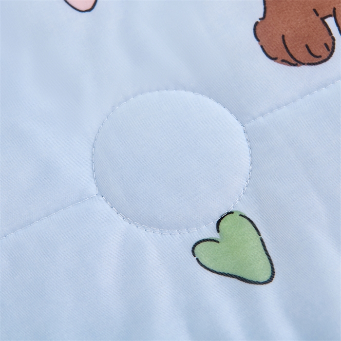 91家纺网 家纺一手货源 找家纺 织布人 2025新款夏被A类凉感丝印花夏凉被空调被双面凉感单夏被子被芯 A类凉感夏被-卡通乐园