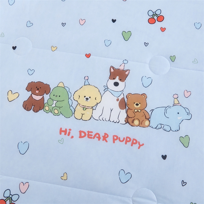 91家纺网 家纺一手货源 找家纺 织布人 2025新款夏被A类凉感丝印花夏凉被空调被双面凉感单夏被子被芯 A类凉感夏被-卡通乐园