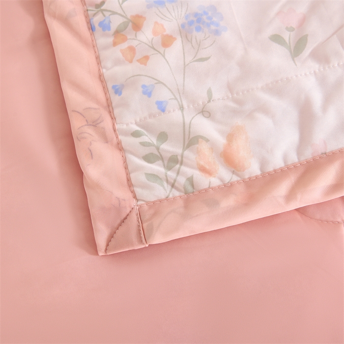 91家纺网 家纺一手货源 找家纺 织布人 2025新款夏被A类凉感丝印花夏凉被空调被双面凉感单夏被子被芯 A类凉感夏被-小兔萌宠