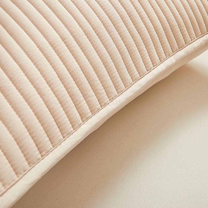 91家纺网 家纺一手货源 找家纺 芬晴家纺 2025新款A类良品防水枕套系列 卡其