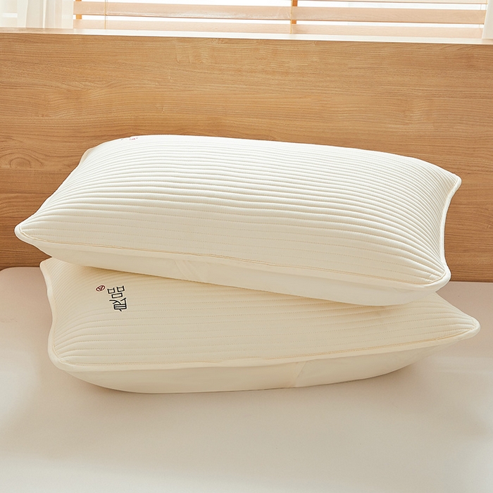 91家纺网 家纺一手货源 找家纺 芬晴家纺 2025新款A类良品防水枕套系列 米白