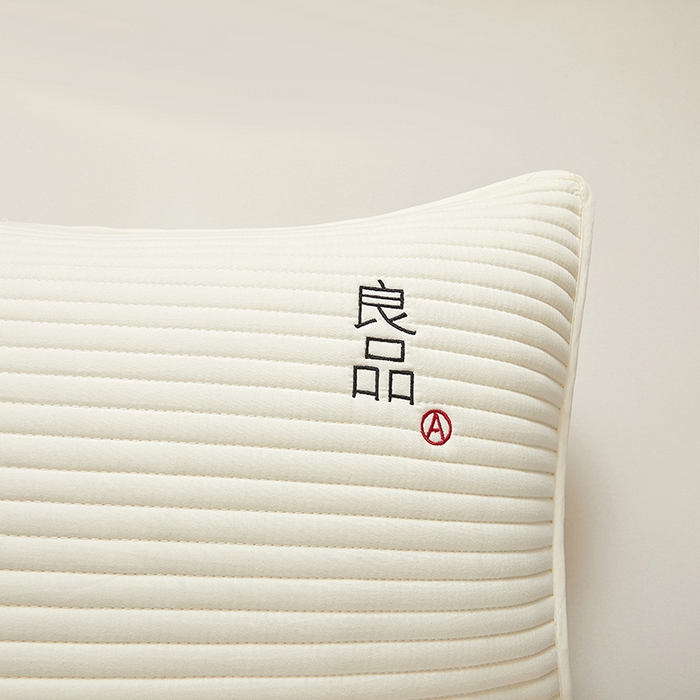 91家纺网 家纺一手货源 找家纺 芬晴家纺 2025新款A类良品防水枕套系列 米白