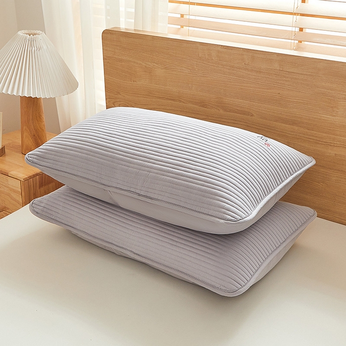 91家纺网 家纺一手货源 找家纺 芬晴家纺 2025新款A类良品防水枕套系列 星灰