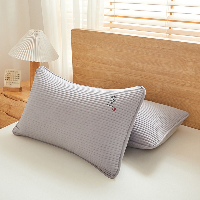 91家纺网 家纺一手货源 找家纺 芬晴家纺 2025新款A类良品防水枕套系列 星灰